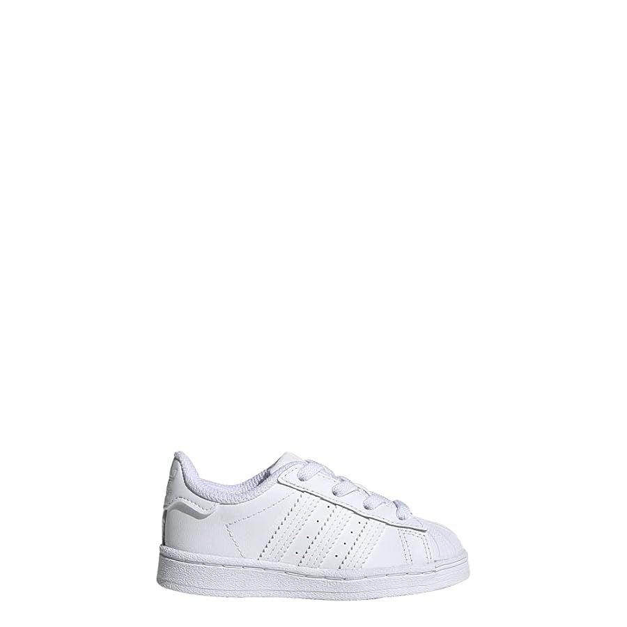 adidas Superstar ホワイト/ネイビー 10 US Amazon.com | adidas Originals boys Superstar Sneaker, White
